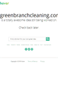 Mobile Screenshot of greenbranchcleaning.com